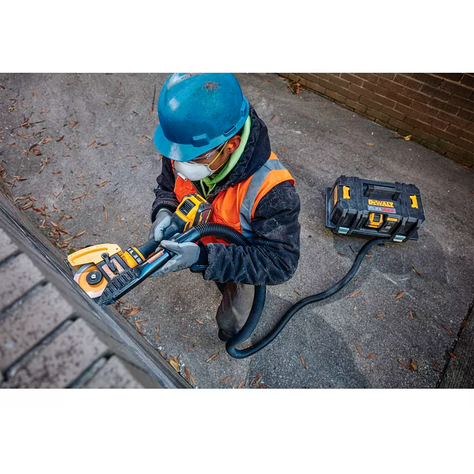 Esmeril Angular Inalámbrico Dewalt Dcg418t1 4 1/2 60v + 1 Batería 6ah y Cargador-5