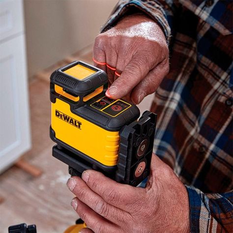 Láser Línea Cruzada Luz Roja 360° 20m Dewalt Dw03601-4