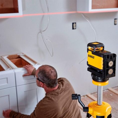 Láser Línea Cruzada Luz Roja 360° 20m Dewalt Dw03601-5
