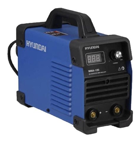 Soldadora Hyundai Inverter 120 A. 82hymma120-0
