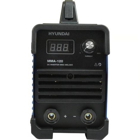 Soldadora Hyundai Inverter 120 A. 82hymma120-1