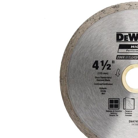 Disco Diamantado Continuo 4 1/2 Dewalt Dw47451hp-2