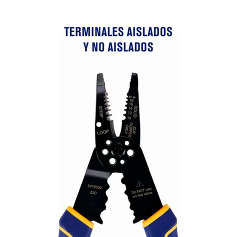 Pelacable Multiherramienta 8 Corta Alambre Irwin 2078309-2