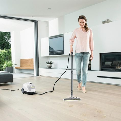 Limpiadora A Vapor Karcher Sc4 Easyfix Blanca-3