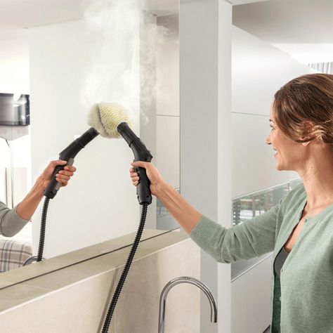 Limpiadora A Vapor Karcher Sc4 Easyfix Blanca-5