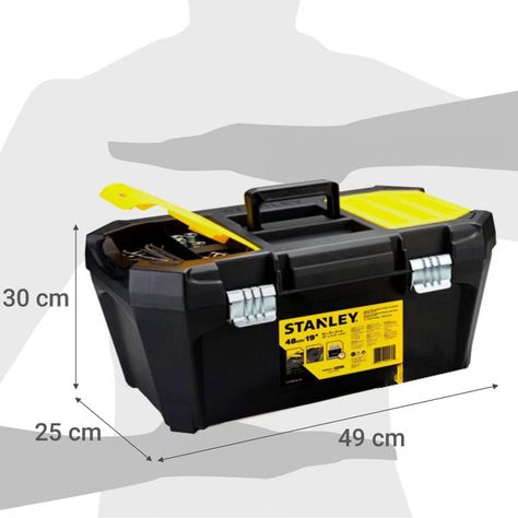 Caja De Herramientas 17 Litros Stanley Stst80346-40-3