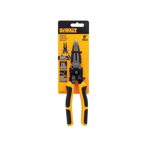 Alicate De Punta 9" Dewalt Dwht70277-1