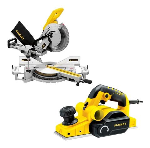 Ingleteadora + Cepillo Elect. Stanley Sm18-stpp7502-0