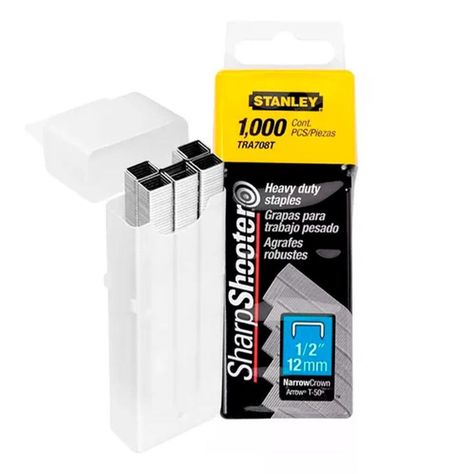 Grapas Para Trabajo Pesado 1/2 1000un Stanley Tra708t-0
