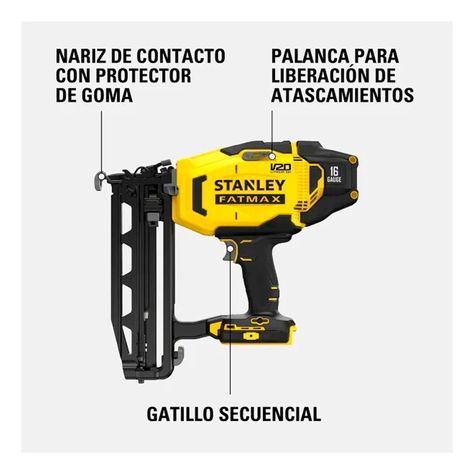 Clavadora Stanley 20v Calibre 16 Scn616-b2 - Sin Batería-1