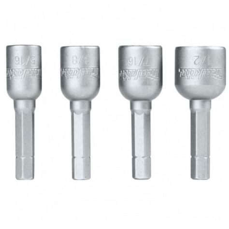 Set Adaptadores Magneticos 4 Pzs Makita B-59265-4