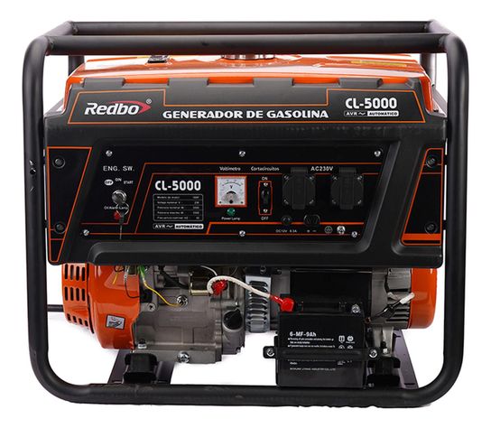 Generador Bencinero Part. Eléctrica Redbo Cl5000 5.000 W-0