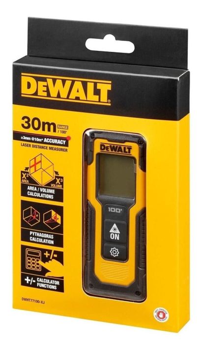 Medidor De Distancia Láser 30m Dewalt Dwht77100-cn-2