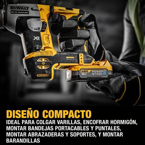 Rotomartillo 5/8 20v Max* Sds Plus Atomic Dewalt Dch172b-b3-4