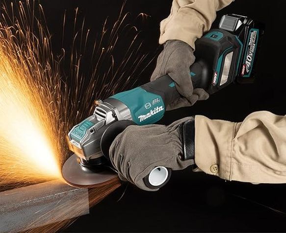 Esmeril Angular Makita 4 1/2 115mm 40v Bl Ga040gz02 Sin B.-1