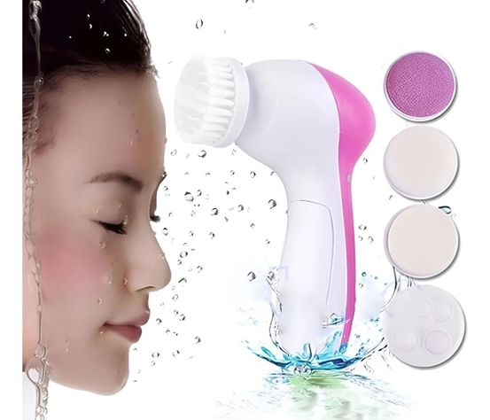 Mini Masajeador y Limpieza Electrico Facial 5 En 1-1