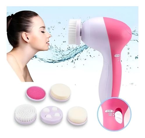 Mini Masajeador y Limpieza Electrico Facial 5 En 1-5