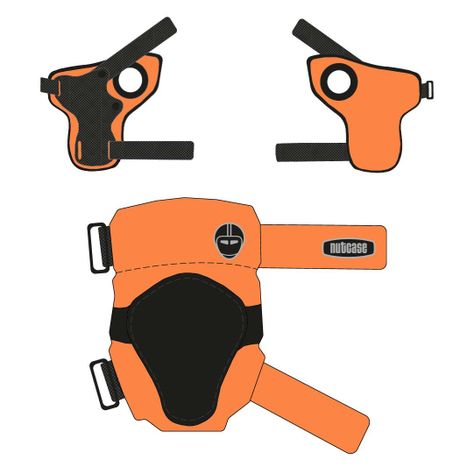 Set De 3 Protecciones Multisport Nutcase - Coral-1