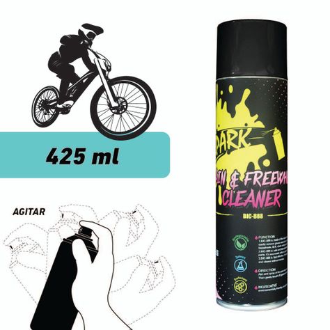 Limpiador De Cadenas Y Ruedas Libres - Bic-888-1