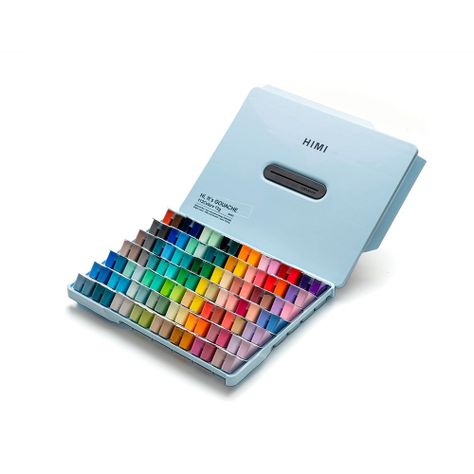 Set de pintura himi gouache 112colores, 12g-0