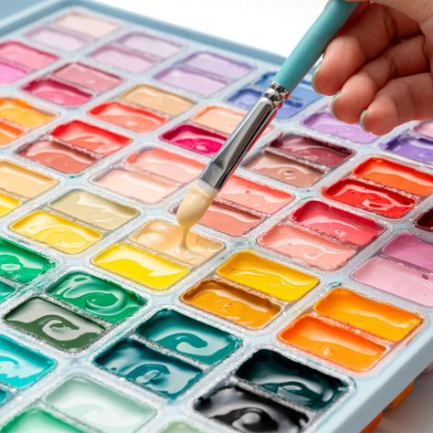 Set de pintura himi gouache 112colores, 12g-7
