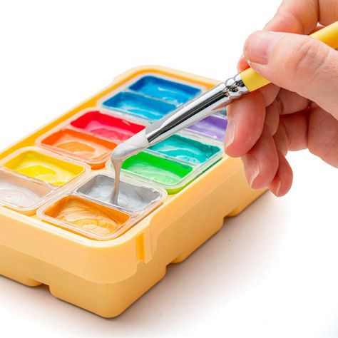 Set de gouache metalizada himi 12 colores 12ml-7
