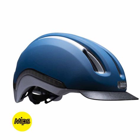 Casco Vio Navy Mips Matte Light + Campanilla-1