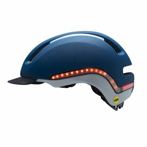 Casco Vio Navy Mips Matte Light + Campanilla-4