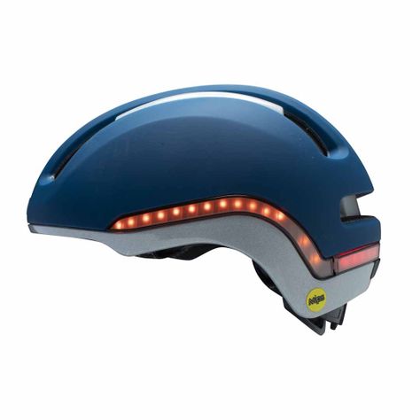 Casco Vio Navy Mips Matte Light + Campanilla-5