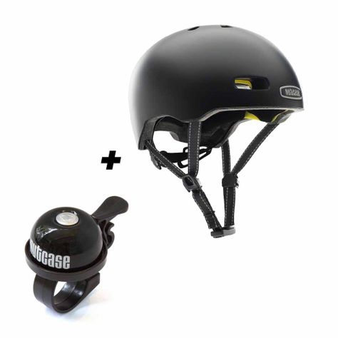 Casco Street Onyx Solid Satin Mips-0