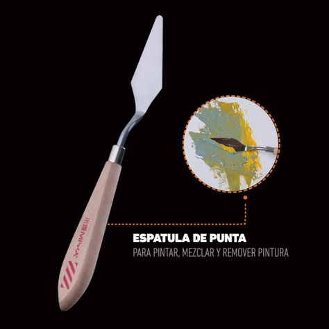 Espatula De Punta Himi-miya Para Arte Y Creacion-2