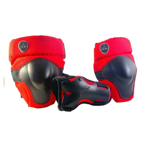 Set De 3 Protecciones Multisport Nutcase - Red-0