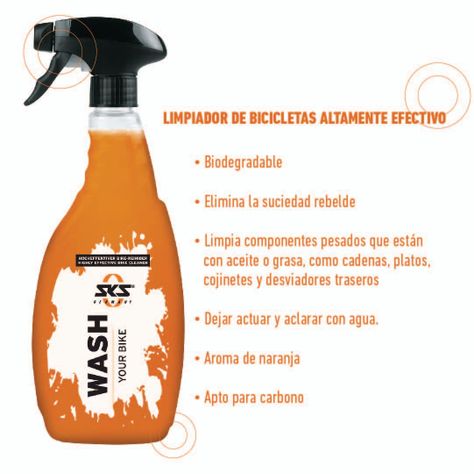 Spray Para Bicicleta Limpiador Biodegradable-2