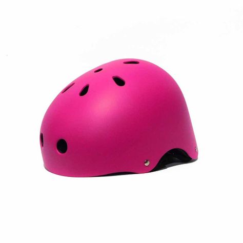 Casco Urbano Para Ciclismo Ow Con Luz Pink-1