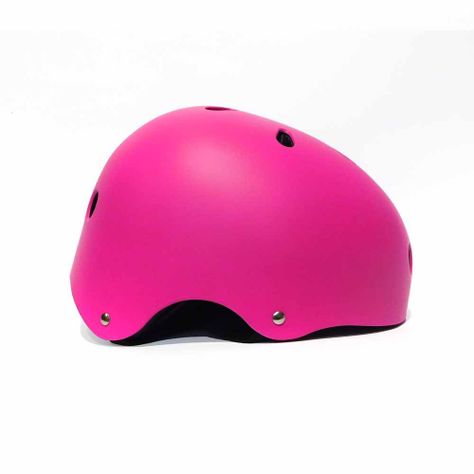 Casco Urbano Para Ciclismo Ow Con Luz Pink-3