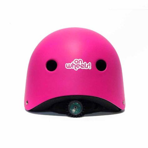 Casco Urbano Para Ciclismo Ow Con Luz Pink-5