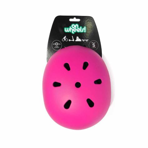Casco Urbano Para Ciclismo Ow Con Luz Pink-7