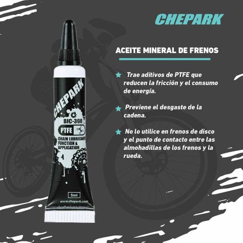 Lubricante De Teflón 5 Ml Para Bicicleta-3