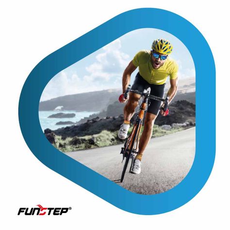 Calcetines Funstep Ciclismo Rojo/gris Medios Xl (44-47)-6