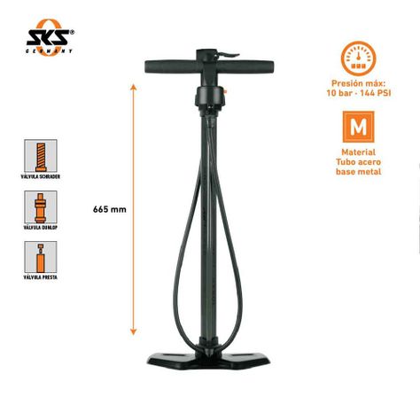 Bombim Sks De Pie Airworx 10.0  Anthrazit-2