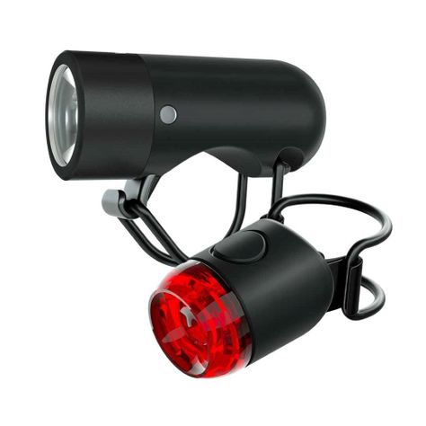 Luz Para Bicicleta Plug Twinpack Black-1
