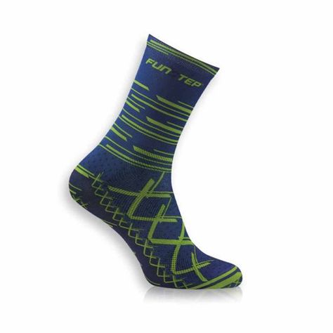Calcetines Funstep Ciclismo Azul/verde Medios L (40-43)-0