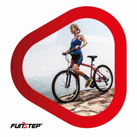 Calcetines Funstep Ciclismo Azul Claro/azul Oscuro Xl  44-47-6