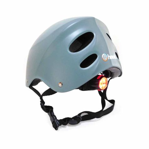 Casco Street Hook Con Luz Gris-6
