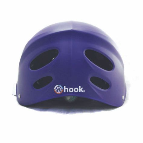 Casco Street Hook Con Luz Morado-3