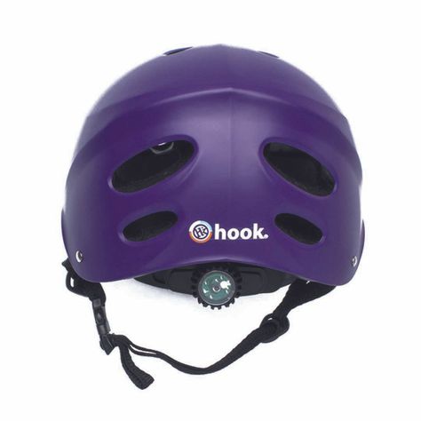Casco Street Hook Con Luz Morado-4