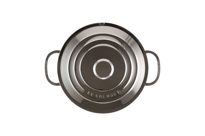 Cacerola Alta Acero Inoxidable 24cm-3