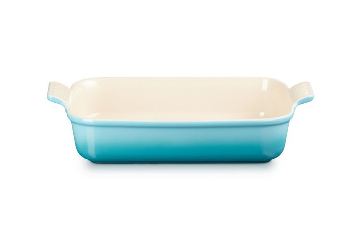 Bandeja Rectangular Heritage 32Cm Azul Caribe-0