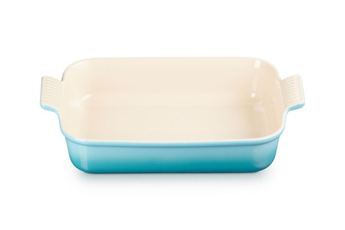 Bandeja Rectangular Heritage 32Cm Azul Caribe-1