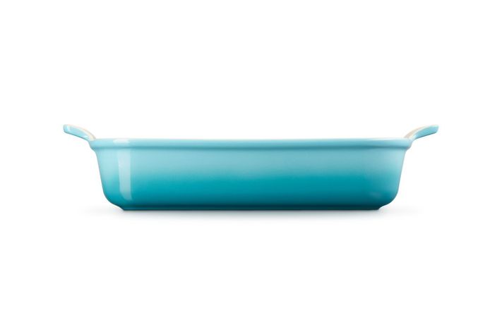 Bandeja Rectangular Heritage 32Cm Azul Caribe-4